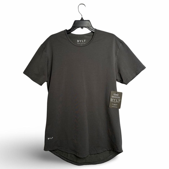 Bylt Drop-Cut: LUX Premium Basics Tee (Charcoal) - Picture 1 of 5